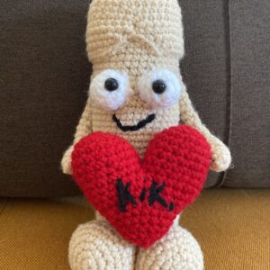 Jucărie Amigurumi amuzantă