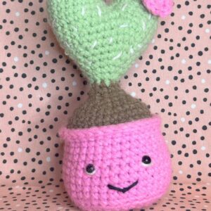 Amigurumi cactus Inima
