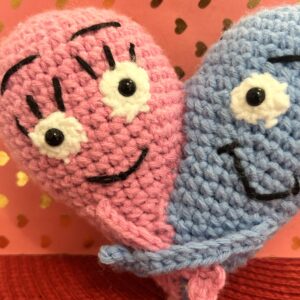 Inima crosetata “Love hug”