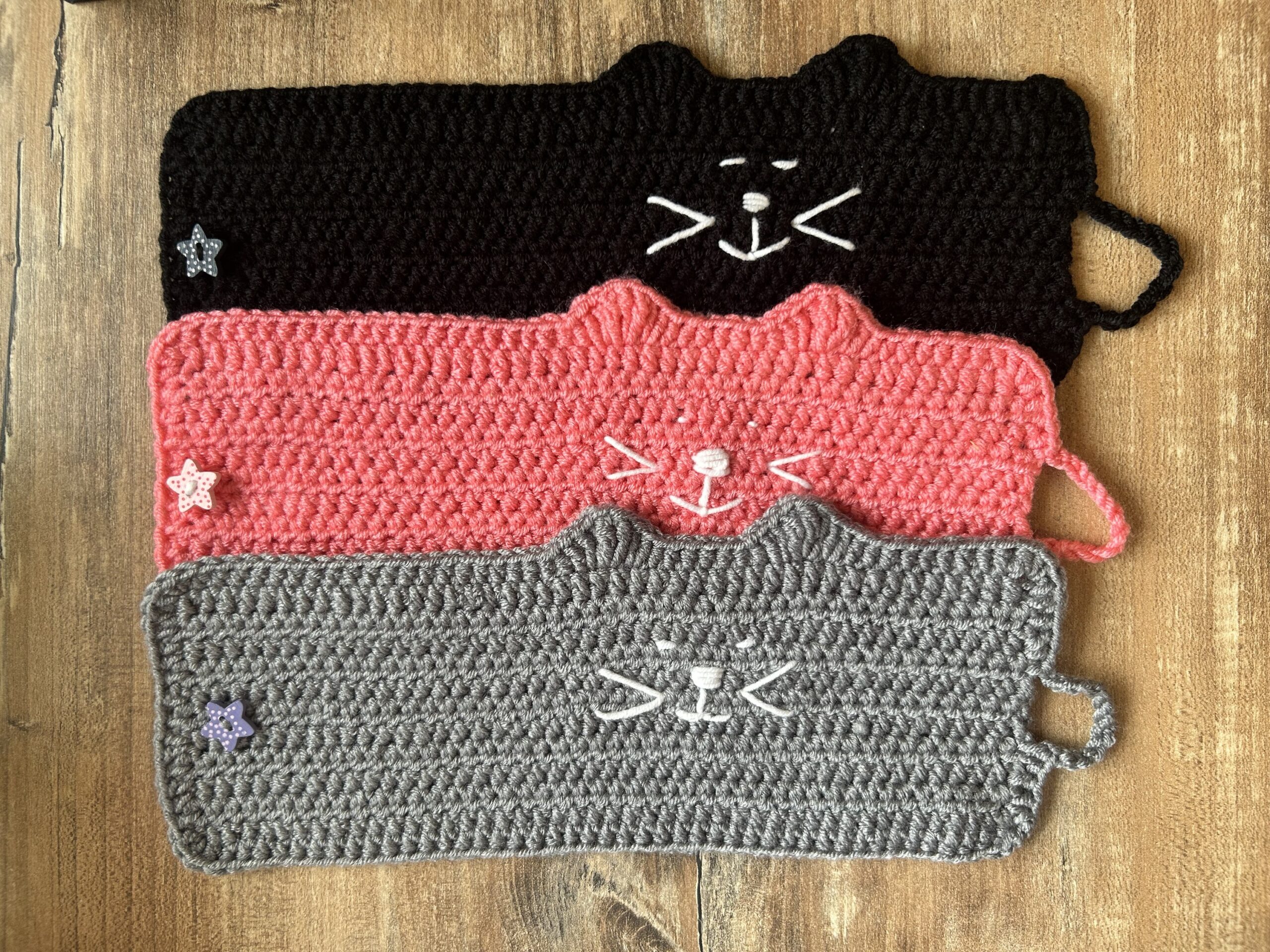 Set de suport si husa pentru cana “ kitty Love” - imagine 2